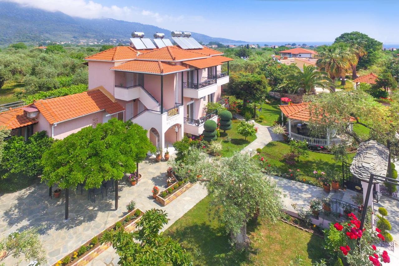 Edem Garden Apartman Szkála Potamiász Kültér fotó