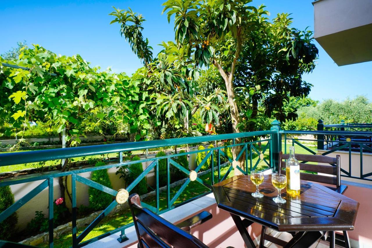 Edem Garden Apartman Szkála Potamiász Kültér fotó