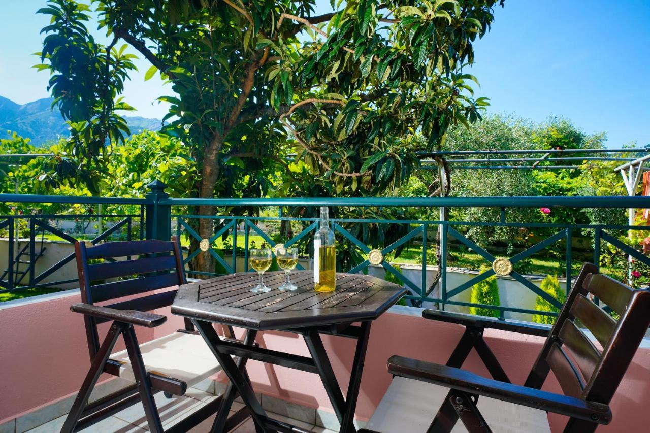 Edem Garden Apartman Szkála Potamiász Kültér fotó